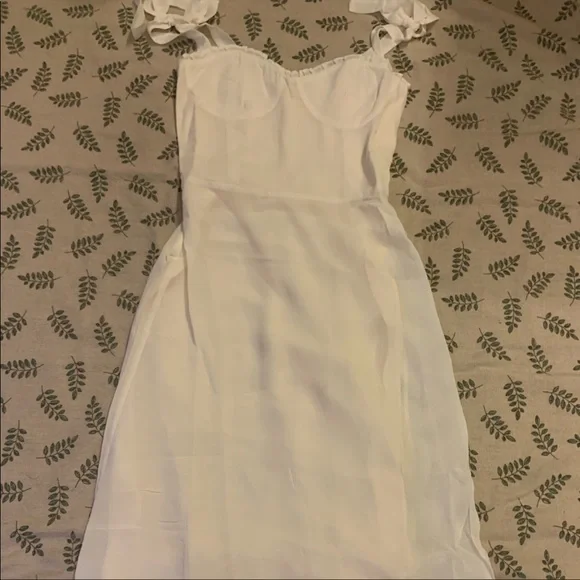 reformation nikita dress ivory Reformation Petites Nikita Dress - Olympia
